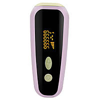 Лазерний фотоепілятор для видалення волосся W33, Рожевий / Домашній епілятор для обличчя та тіла / Епілятор фото-лазер