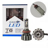 Комплект светодиодных лед ламп T6-H11 Turbo LED для автомобиля, Автомобильные лампы Т6, Автолампы лед