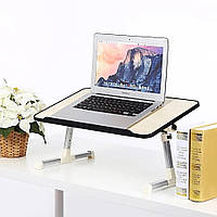 Складной столик для ноутбука ELaptop универсальный, Напольный столик для ноутбука из пластика
