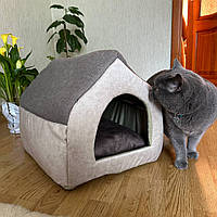 Спальні місця для хатніх тварин лежанки для котів і собак вагою до 7 кг