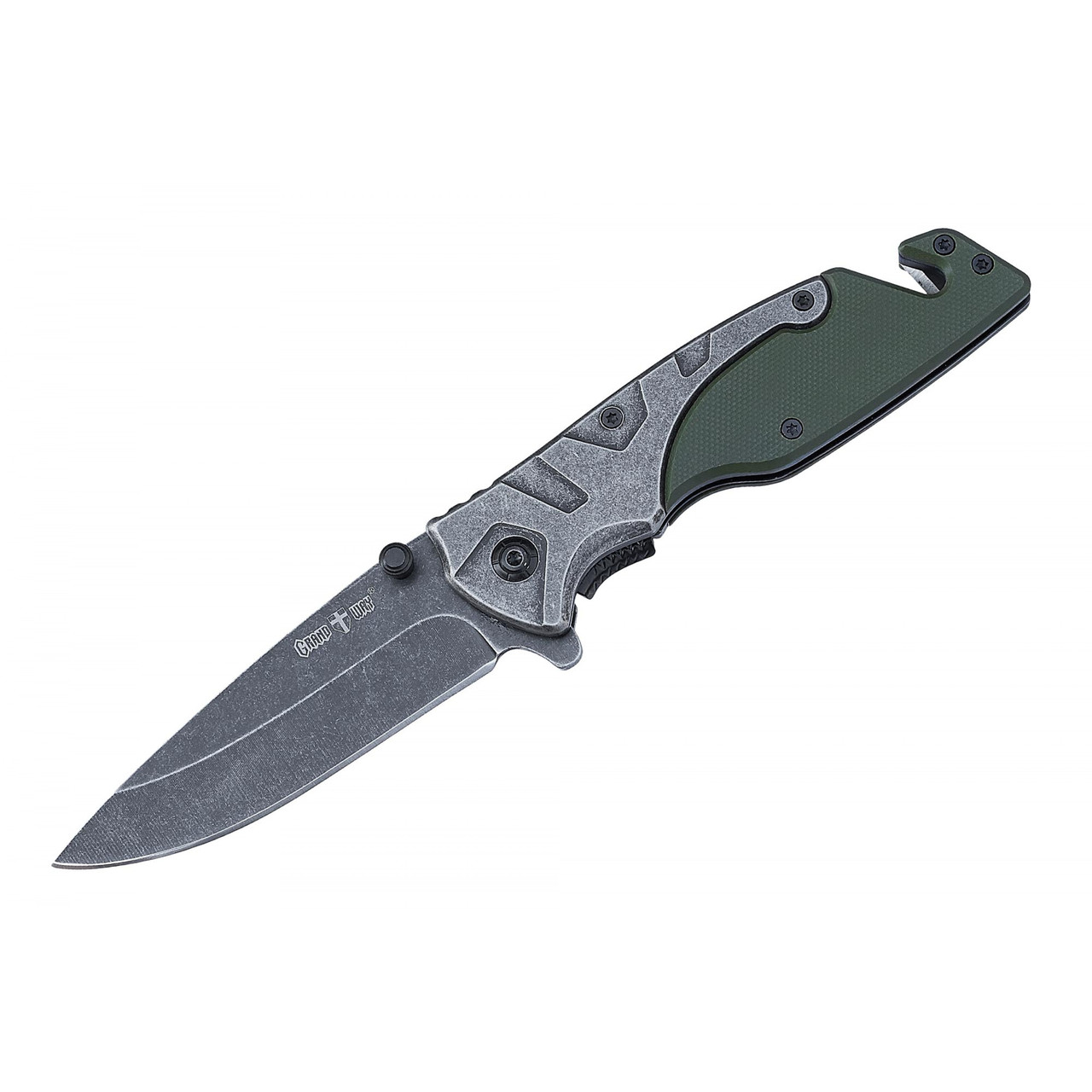 Ніж складаний Grand Way 16009 (grey stonewash, liner lock) JGR