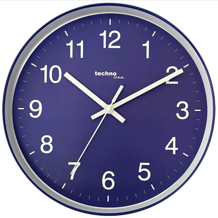 Годинник Кухонний Кварцовий Настінний для дому Technoline WT7520 Blue (WT7520) Німеччина, фото 1