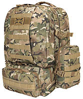 Рюкзак тактический военный боевой универсальный для военных ВСУ KOMBAT UK Expedition Pack 50л Мультикам TD9