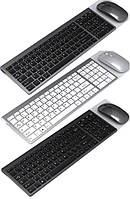 Комплект бездротова акумуляторна клавіатура та мишка