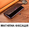 Чохол для Iphone 15 книжка з НАТУРАЛЬНОЇ ПРЕМІУМ ШКІРИ із підставкою протиударний магнітний "JACOSA", фото 6