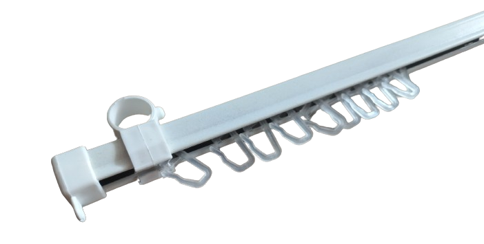 Карниз рейка для настінного карнизу 1,2 м білий, фото 1