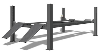 Чотирьохстійковий підйомник 6.5т NUSSBAUM COMBI LIFT 4.65 S