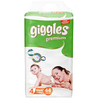 Подгузники Giggles Premium Maxi 7-18 кг 44 шт 8680131201600 YTR