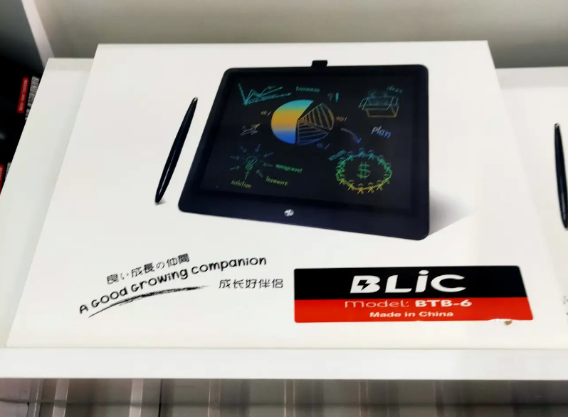 Дитяча графічна LCD-дошка планшет для малювання зі стилусом 14 дюймів BTB6 Writing Tablet - фото 9 - id-p2182921656