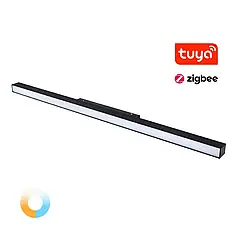 LED світильник трековий Mi-light TUYA CCT 24W 2700-6500К чорний SPL-MF2-24AZL