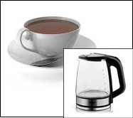 Електричний скляний чайник RAF R.7842 на 2.2 л з підсвіткою 2000 Вт кухонний прилад для кип'ятіння води - фото 3 - id-p2182921667