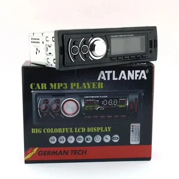 Автомагнитола ATLANFA - 1785 FM car MP3 200W 4*50W с радиатором охлаждения, Магнитола для авто в стиле Pioneer - фото 5 - id-p2182921679