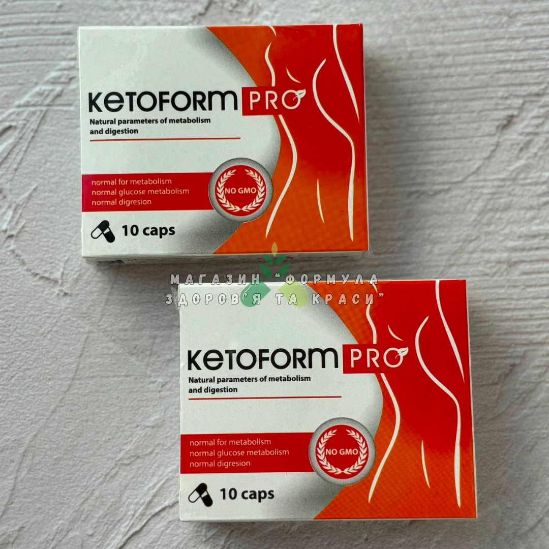 KetoForm PRO (кетоформ про) - капсулы для похудения, - фото 1 - id-p2182925062