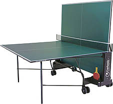 Тенісний стіл Garlando Challenge Indoor 16 mm Green (C-272I), фото 2