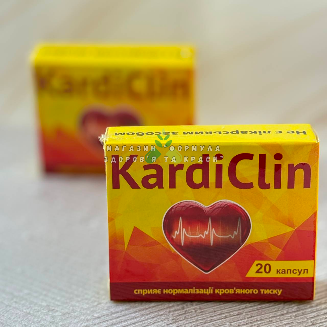 KardiClin капсулы для стабилизации АД (КардиКлин) - фото 2 - id-p2182925120
