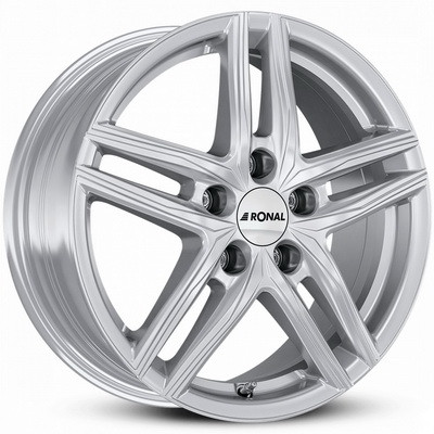 Ronal R65 R17 W6.5 PCD5x114,3 ET40 DIA82.1 Silver - фото 1 - id-p2182927184