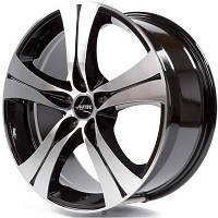 AUTEC Ethos R17 W7.5 PCD5x112 ET35 DIA70.1 BLACK POLISHED