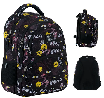 Рюкзак "GoPack" Education 175M-8 Emoji 1від.,3карм. №GO24-175M-8