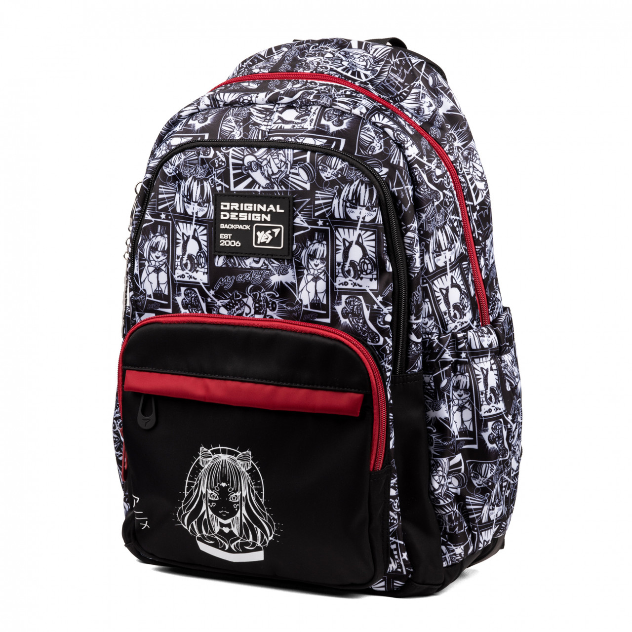 Рюкзак "Yes" TS-47 Anime 2від.,4карм. No559616(10)