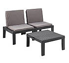 Комплект трансформер 3 в 1 Duetto, Чорний, фото 2