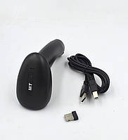 Сканер штрих-кодів 1D, CCD бездротовий Mobitehnika MT-2368 чорний 2.4G USB (MT-2368)
