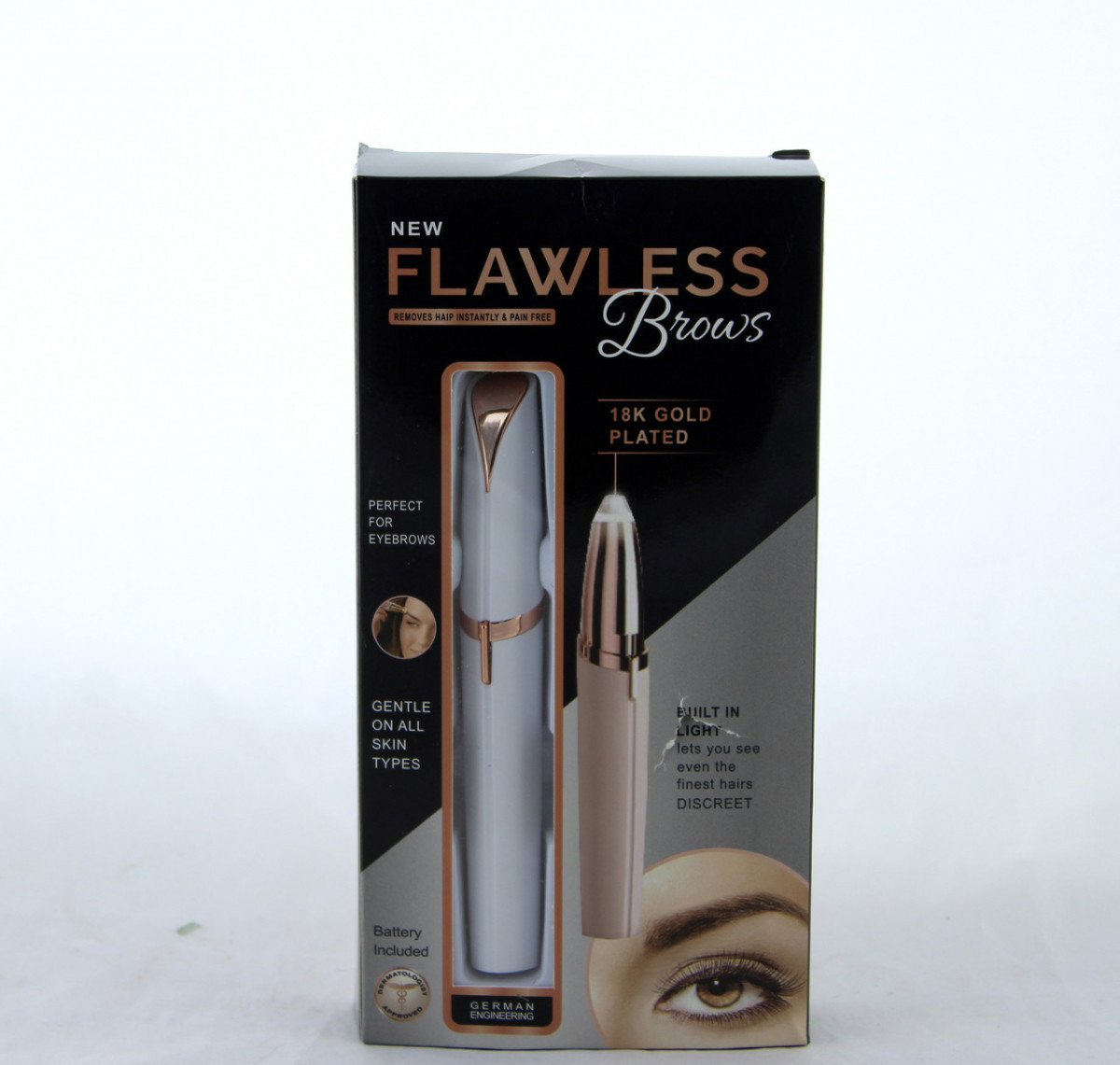 Тример для брів eye brow epilater flawless brows