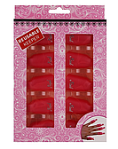 Зажим для зняття гель-лаку Rose Red червона троянда