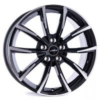 AUTEC Astana R19 W8 PCD5x112 ET27 DIA66.6 BLACK POLISHED