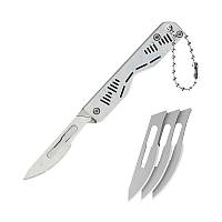 Скальпель, ніж для розпакування, скальпель з можливістю заміни леза + 10 лез