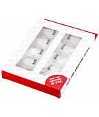 Зажими пластикові для манікюру Kodi 10 шт