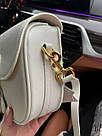 Жіноча сумка Крістіан Діор біла Christian Dior White, фото 4