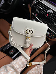 Жіноча сумка Крістіан Діор біла Christian Dior White