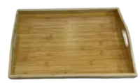 Поднос бамбуковый Helios "Натур" с ручками 43*30*4,5 см 7206 Оригинал