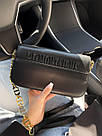 Жіноча сумка Крістіан Діор чорна Christian Dior Black, фото 3