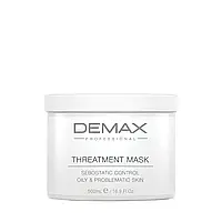 Маска сужающая поры Каолин и травы Threament Mask for Oily and Problematic Skin Demax 500 мл