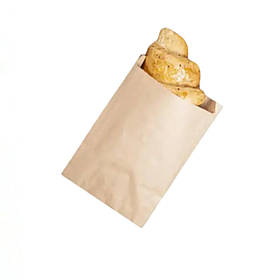 Паперовий крафт пакет Саше 120х280х50мм , пакування 1000 шт