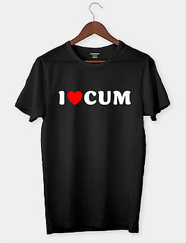 Футболка в подарунок для кума "I love Cum"