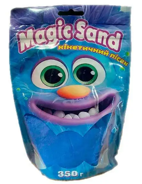 Набір для творчості "Magic sand" пісок,у кульку,350гр №39402-9/Strateg/(25)