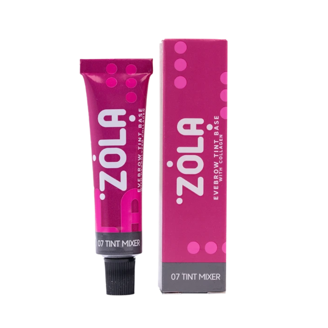 Фарба для брів (07 Tint Mixer) ZOLA База Eyebrow Tint Base With Collagen 15 мл