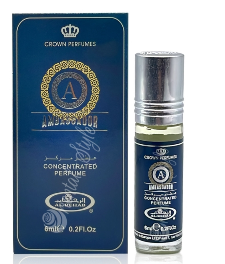 Чоловічі масляні парфуми Ambassador Al-Rehab, фото 1