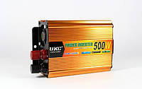 Инвертор преобразователь напряжения UKC 24V-220V 500W (25-4-0834) High Quality
