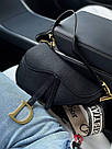 Жіноча сумка Крістіан Діор чорна Christian Dior Black, фото 2