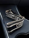 Жіноча сумка Крістіан Діор чорна Christian Dior Black, фото 8
