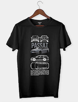 Футболка з прикольним дизайном «Passat»