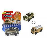 Машина Flip Cars 2 в 1 Командная грузовик и грузовик-заправщик ВВС EU463875-29 OIU