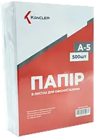Папір офісний (А5, 80г/м2, 500 аркушів) Kancler K1106
