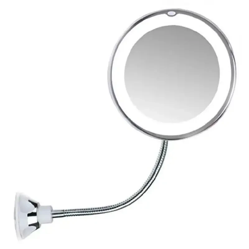 Дзеркало з LED-підсвіткою ULTRA FLEXIBLE MIRROR зі збільшенням 5X. Гнучке дзеркало для макіяжу