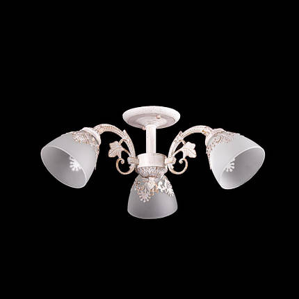 Люстра стельова на три плафони, фото 1