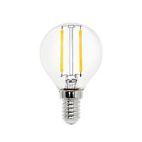 Лампа світлодіодна "FILAMENT BALL-4" 4W 2700К E14