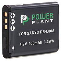 Аккумулятор к фото/видео PowerPlant Sanyo DB-L80, D-Li88 DV00DV1289 OIU